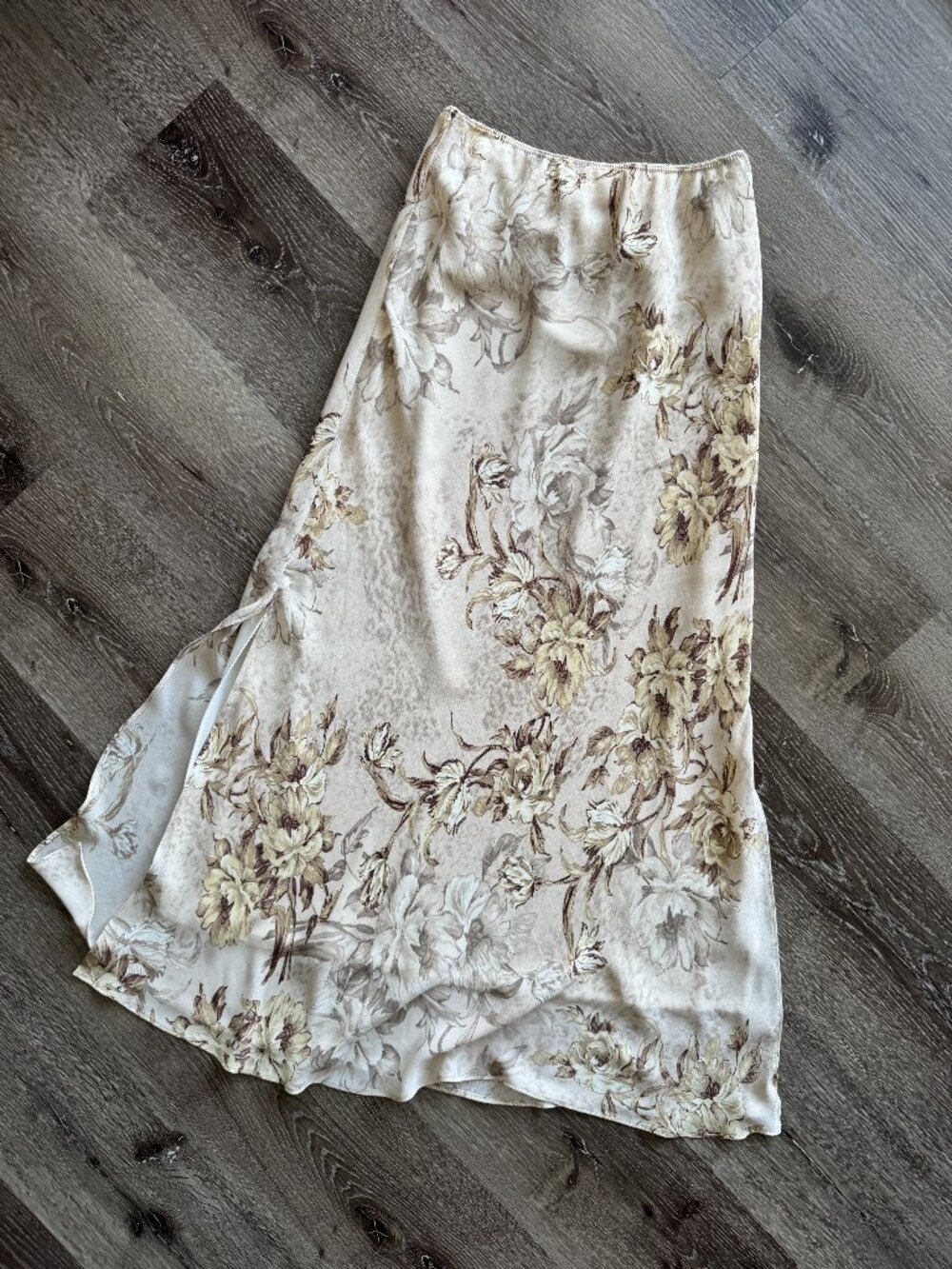 Vintage Y2K Ricki's Floral Flowy Maxi Skirt | M - Picture 2 of 10